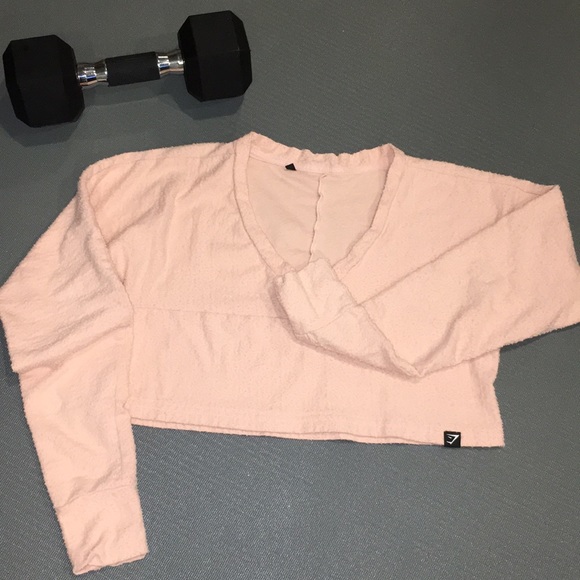 Gymshark Towel Sweater Blush - Picture 5 of 13